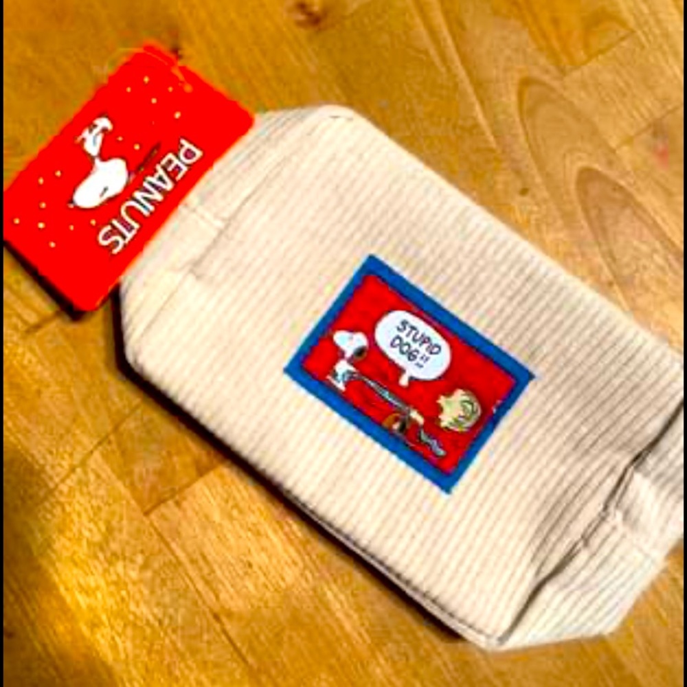 Snoopy cosmetic bag or pencil case New